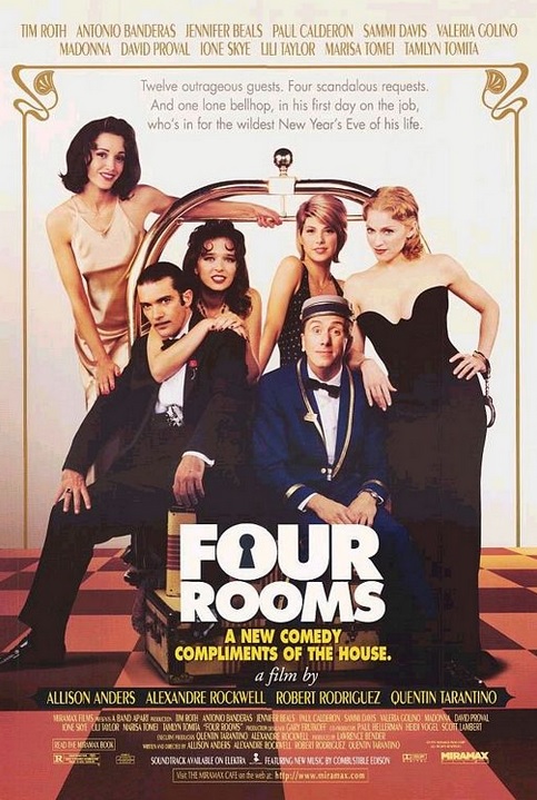 映画ポスター Four Rooms キャスト集合 USAオリジナル ヴィンテージ Four Rooms (1995) – B&S About Movies